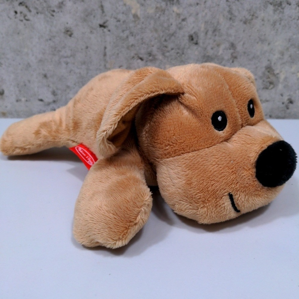 Melissa & Doug Yellow Lab Puppy Plush 8" VTG Style Dog Stuffed Animal